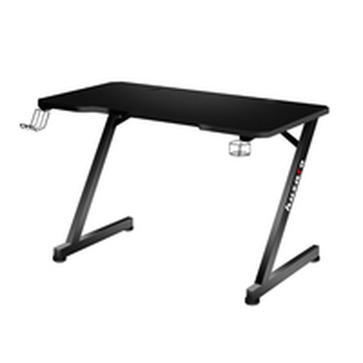Huzaro Hero 2.5 Gaming Desk, Black Aluminum, 120 x 60 cm