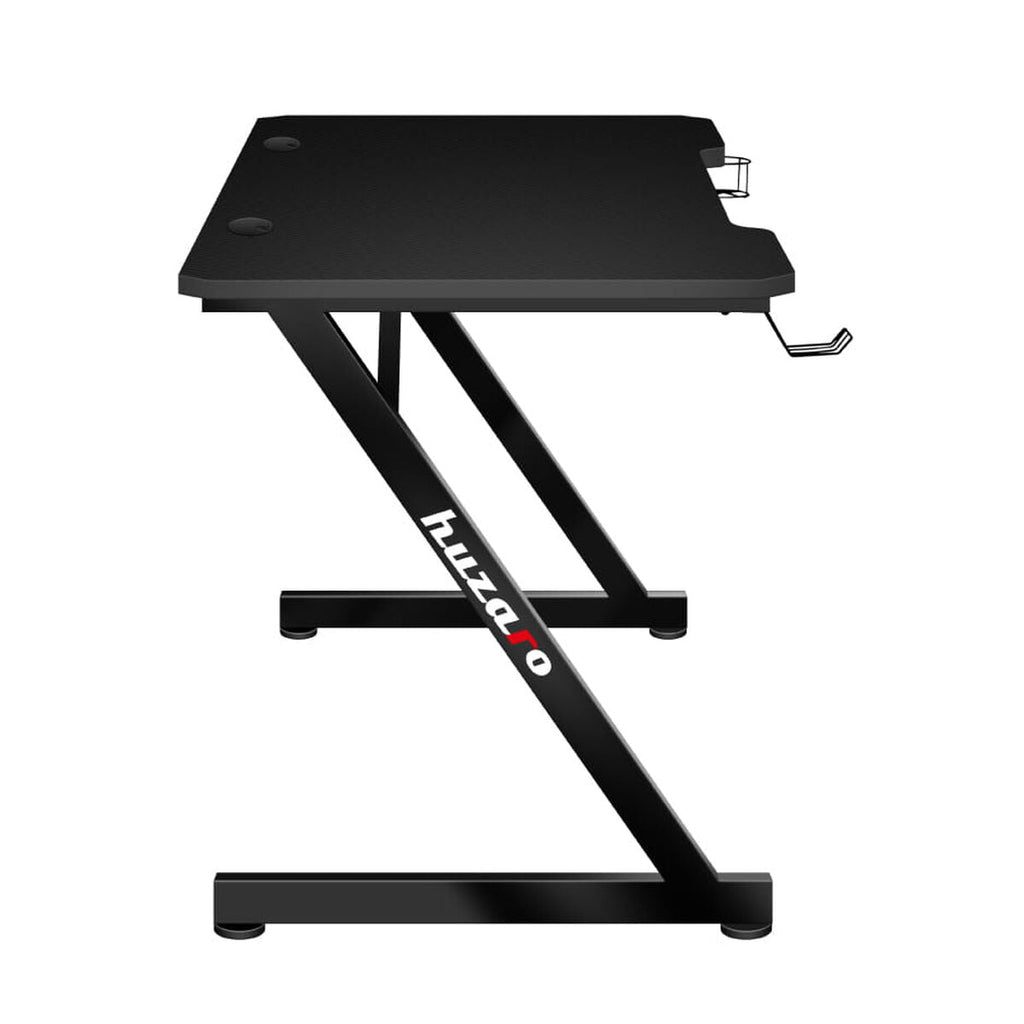 Huzaro Hero 2.5 Gaming Desk, Black Aluminum, 120 x 60 cm