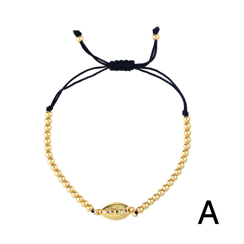 Pulseira Étnica com Zircão