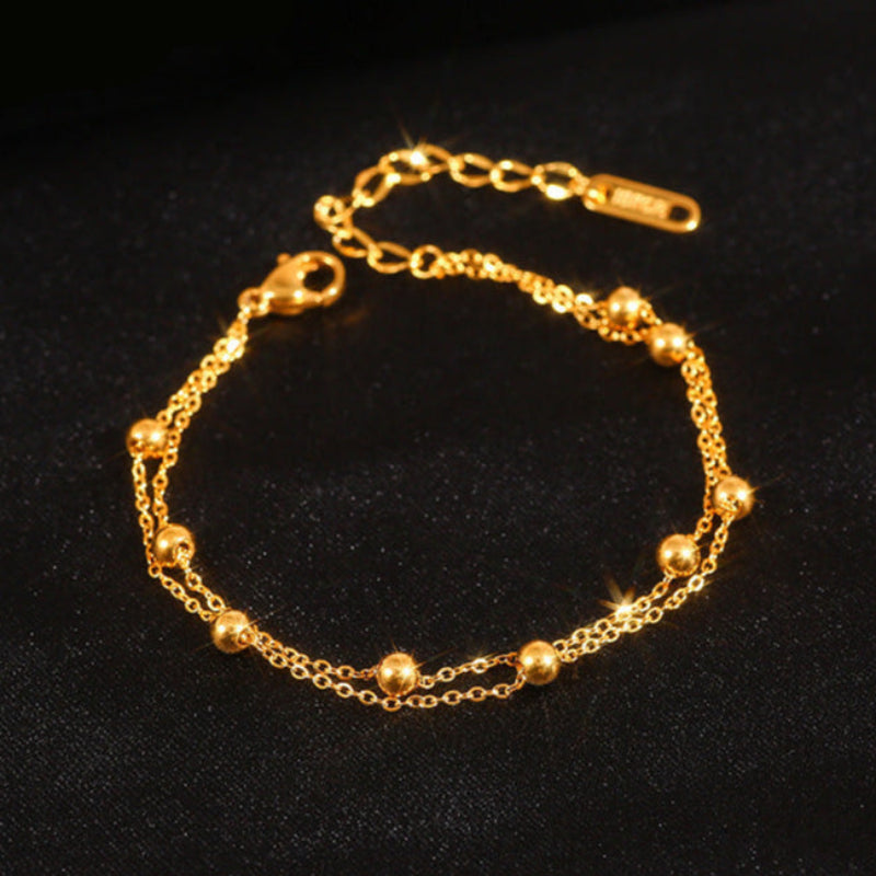 Pulseira Vintage em Aço Titânio