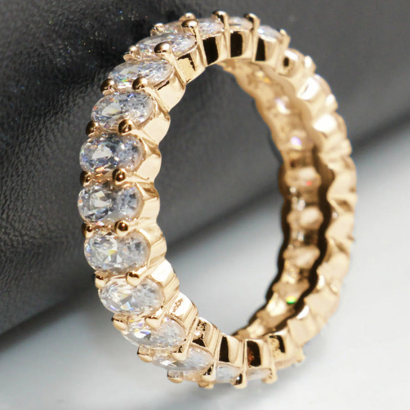 Anel Brilho Infinito