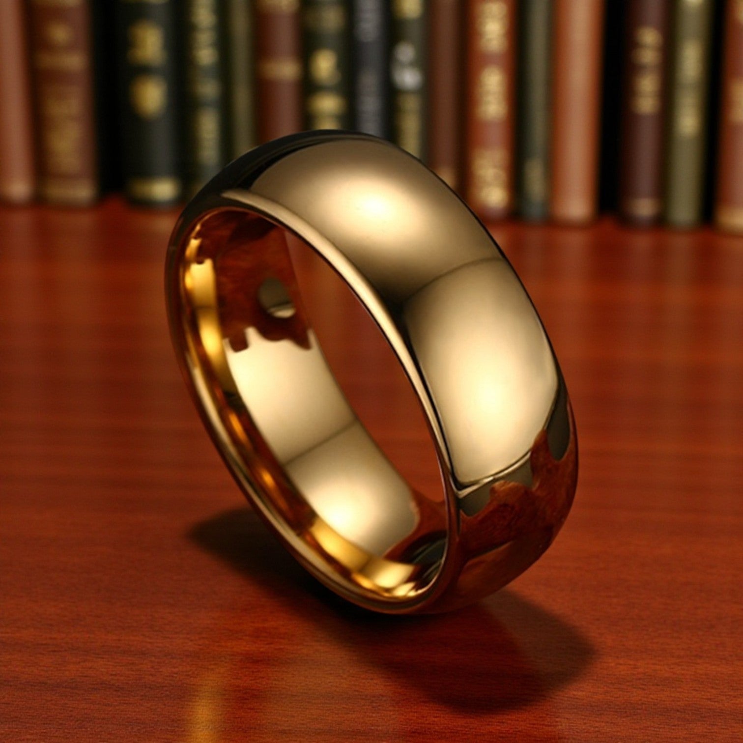 Anel em Aço de Tungsténio