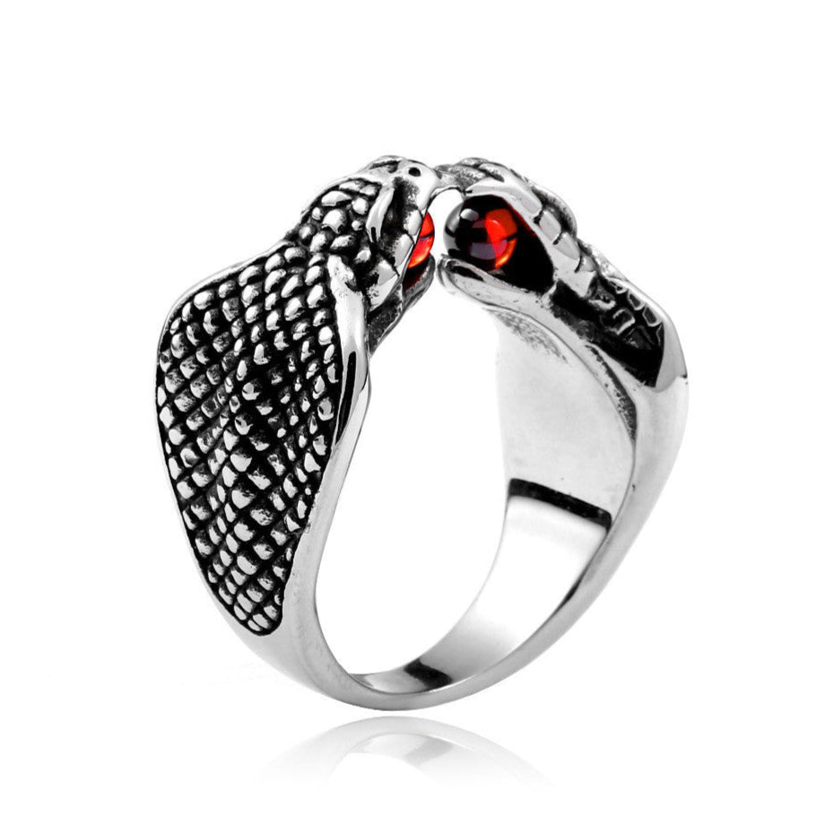 Anel Snake Rouge