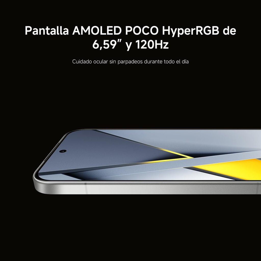 XIAOMI POCO F8 Pro - Smartphone de 12+256GB, Triple cámara de 50MP con OIS, Pantalla AMOLED de 6,59” 120Hz, Snapdragon 8 Elite, Hypercharge 100W, Cargador no Incluido, Azul (Versión ES)