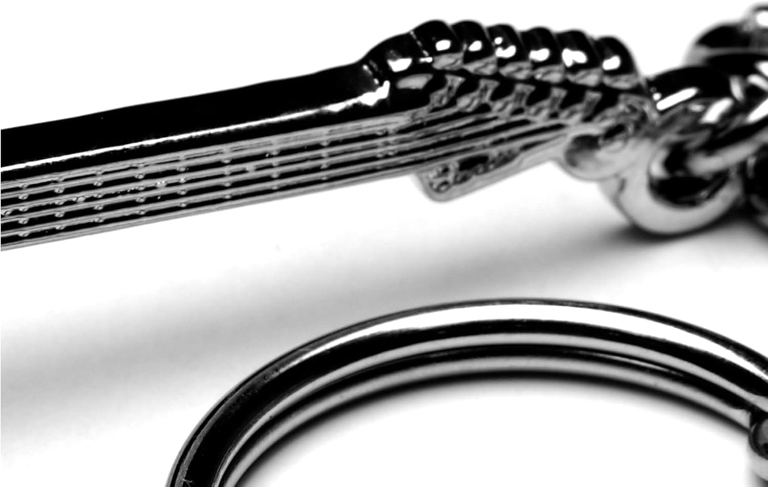 Llavero de guitarra Stratocaster con bolsa de regalo