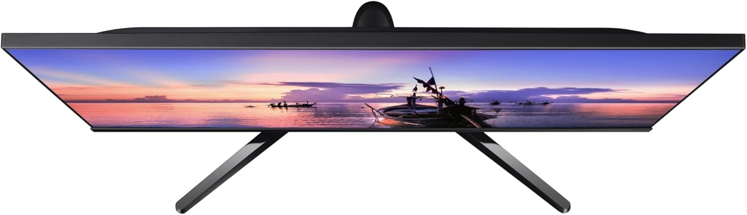 Samsung 27' T35F Series FHD 1080p Computer Monitor, 75Hz, IPS Panel, HDMI, VGA (D-Sub), AMD FreeSync, Wall Mountable, Game Mode, 3-Sided Border-Less, Eye Care, LF27T350FHNXZA