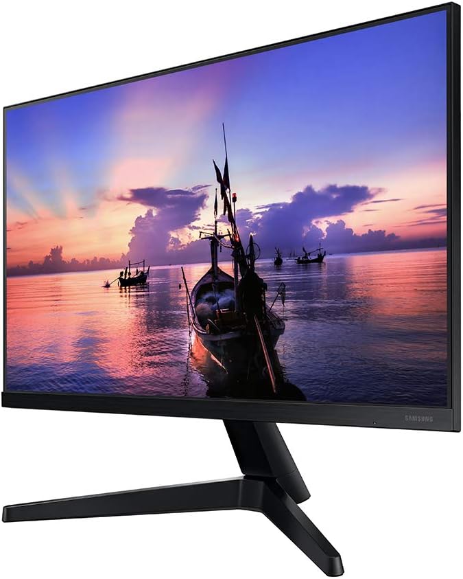SAMSUNG 22" T350 Series FHD 1080p Computer Monitor, 75Hz, IPS Panel, HDMI, VGA (D-Sub), 3-Sided Border-Less, FreeSync, LF22T350FHNXZA