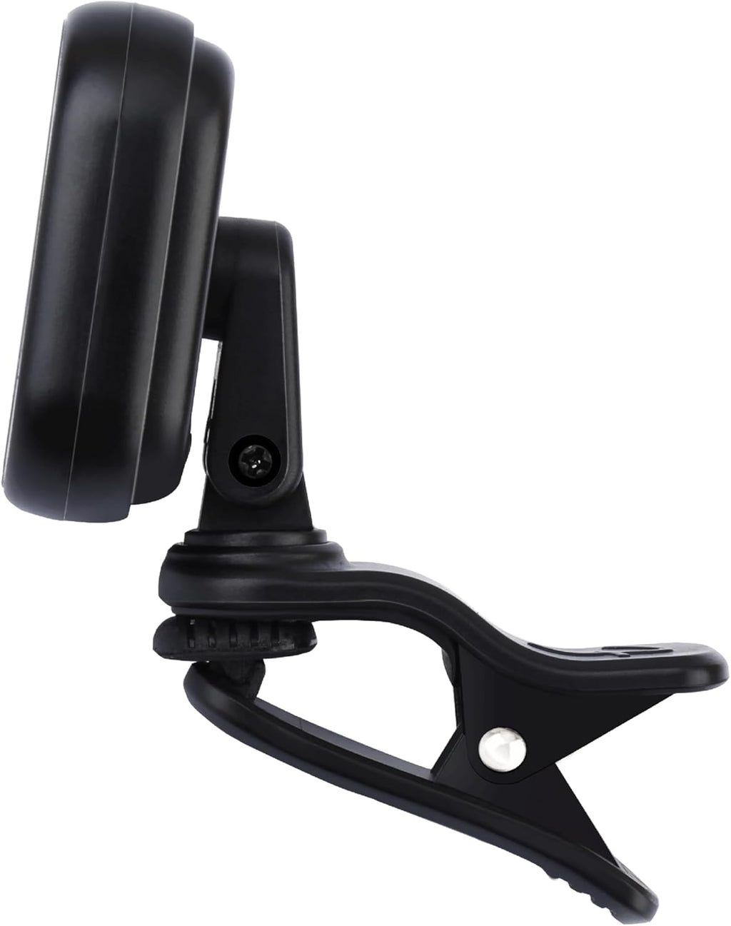 Fender Flash 2.0 Afinador de Pinza Recargable, 20 Horas de Batería, Pantalla LCD, Cromático, Guitarra, Bajo, Ukelele, Violín, Afinaciones Alternativas Abiertas, Cable Micro USB Incluido