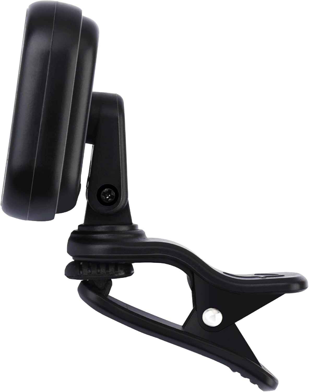 Fender Flash 2.0 Afinador de Pinza Recargable, 20 Horas de Batería, Pantalla LCD, Cromático, Guitarra, Bajo, Ukelele, Violín, Afinaciones Alternativas Abiertas, Cable Micro USB Incluido