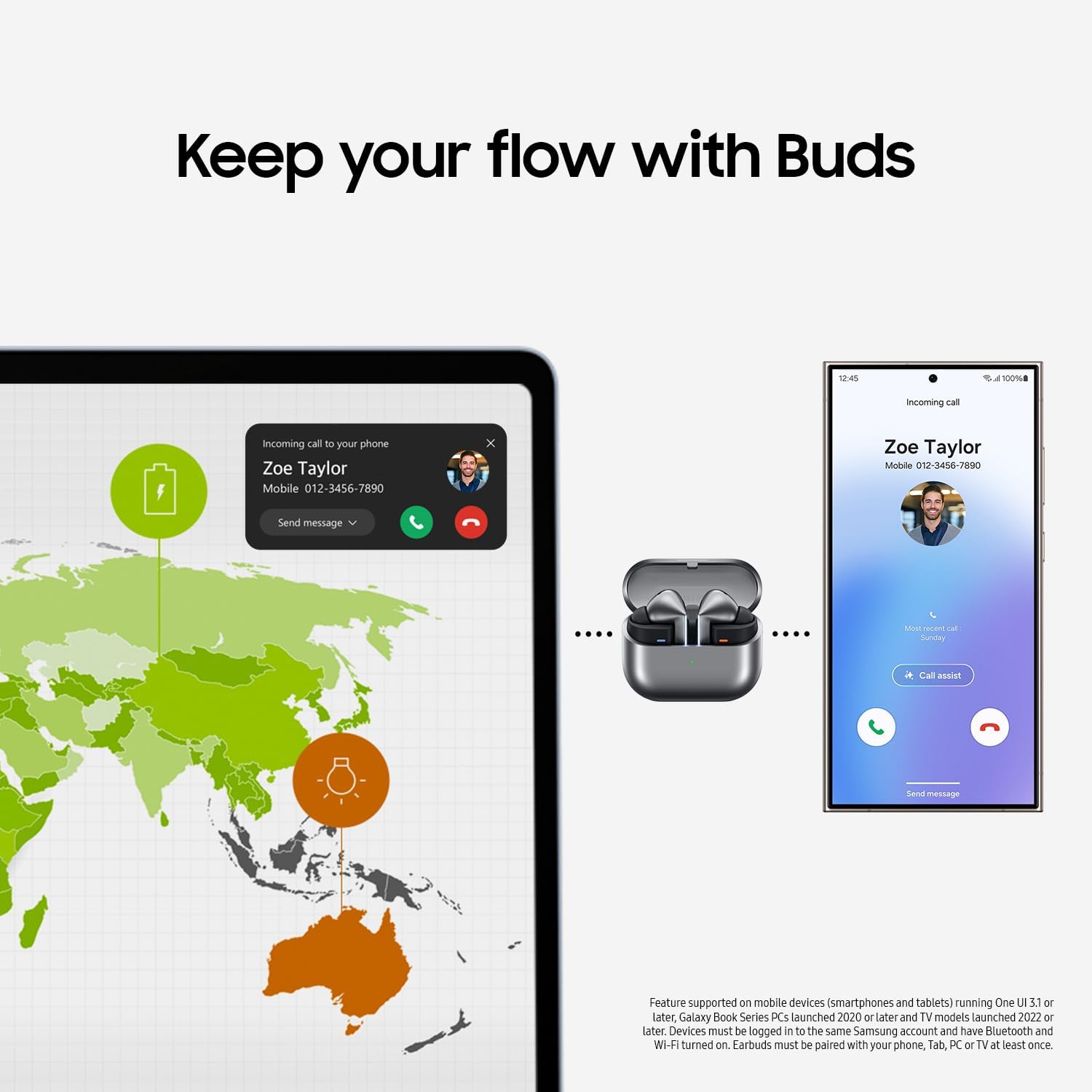 SAMSUNG 15” Galaxy AI Book4 Edge PC Laptop Computer, Snapdragon X Plus Processor, Live Captions, FHD LED Anti-Glare Display, Long-Lasting Battery, 2024 Version, NP750XQA-KB2US