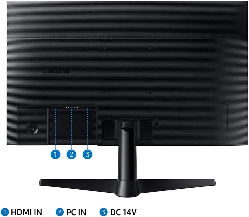 SAMSUNG 22" T350 Series FHD 1080p Computer Monitor, 75Hz, IPS Panel, HDMI, VGA (D-Sub), 3-Sided Border-Less, FreeSync, LF22T350FHNXZA