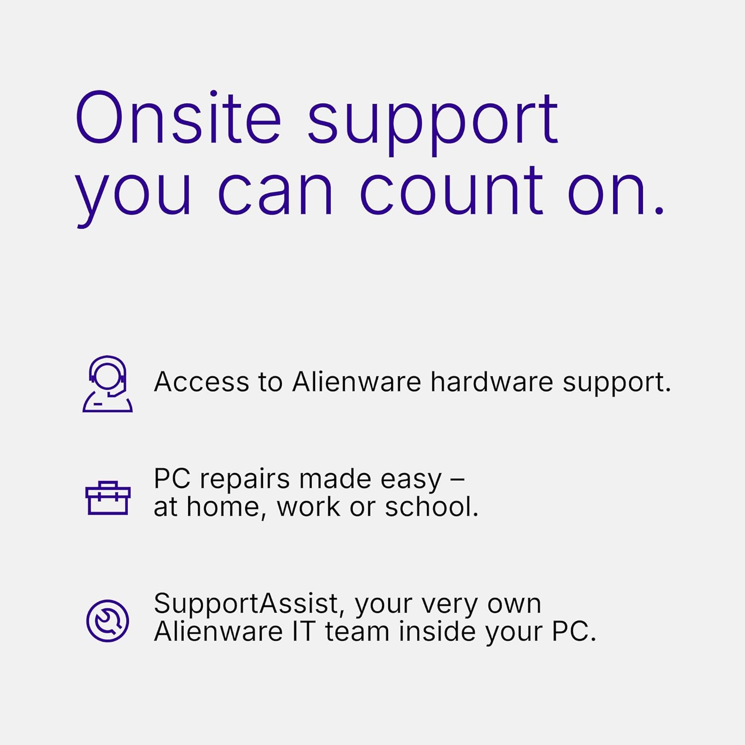 Alienware 16 Aurora Gaming Laptop AC16250-16" WQXGA 120Hz Display, Intel Core 7-240H Processor, 16GB DDR5 RAM, 1TB SSD, NVIDIA GeForce RTX 5050 8GB Graphics, Windows 11 Home, Onsite Service - Blue