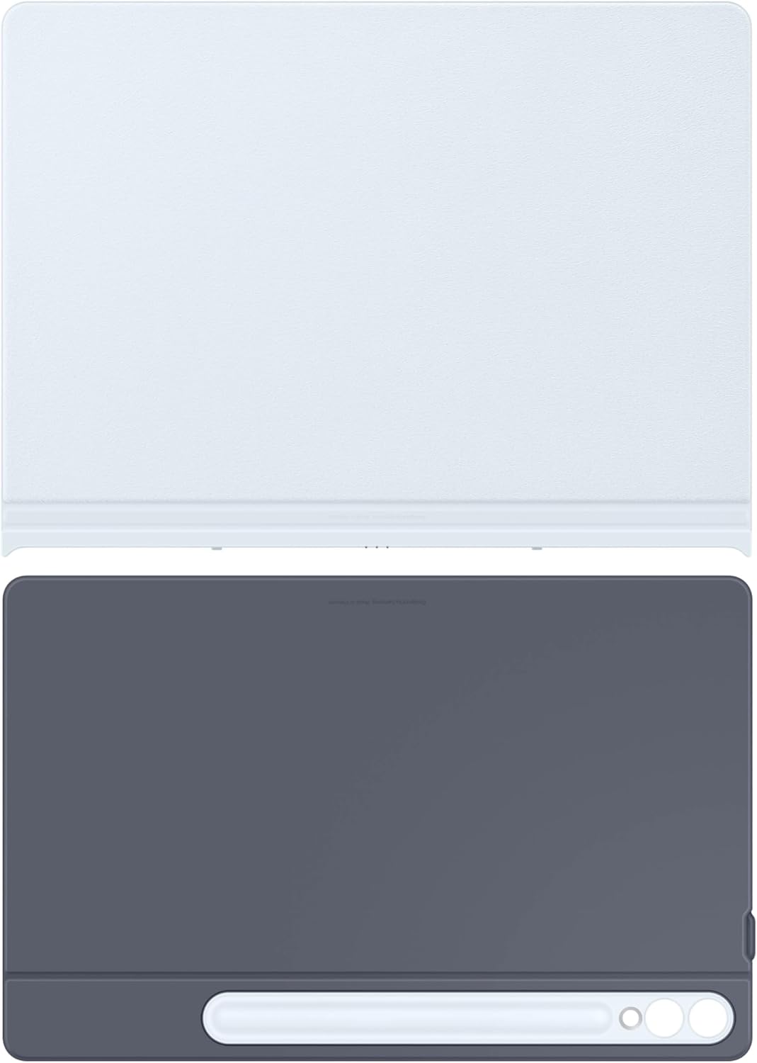 SAMSUNG Galaxy S10+ | Tab S9+ | S9FE+ Smart Book Cover, Tablet Protection Case, Portrait and Landscape Modes, Detachable Platform, Auto Screen On/Off, US Version, Orange