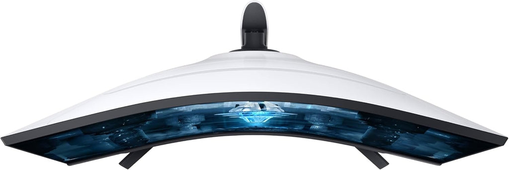 Samsung 32" Odyssey Neo G8 (G85NB) 4K UHD 240Hz 1ms G-Sync 1000R Curved Gaming Monitor, Quantum HDR2000, AMD FreeSync Premium Pro, Matte Display, DisplayPort, Black & White, LS32BG852NNXGO