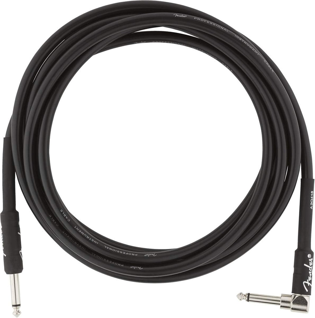 Fender PRO 10 ANGL INST CABLE BLK