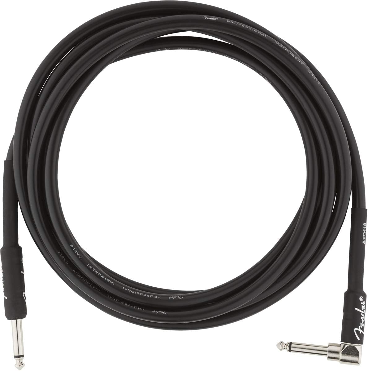 Fender PRO 10 ANGL INST CABLE BLK