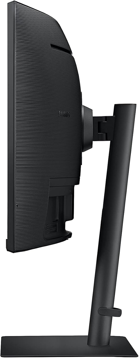 SAMSUNG Viewfinity S65UA Series 34-Inch Ultrawide QHD Curved Monitor, 100Hz, USB-C, HDR10 (1 Billion Colors), Height Adjustable Stand, TUV-certified Intelligent Eye Care (LS34A654UBNXGO),Black