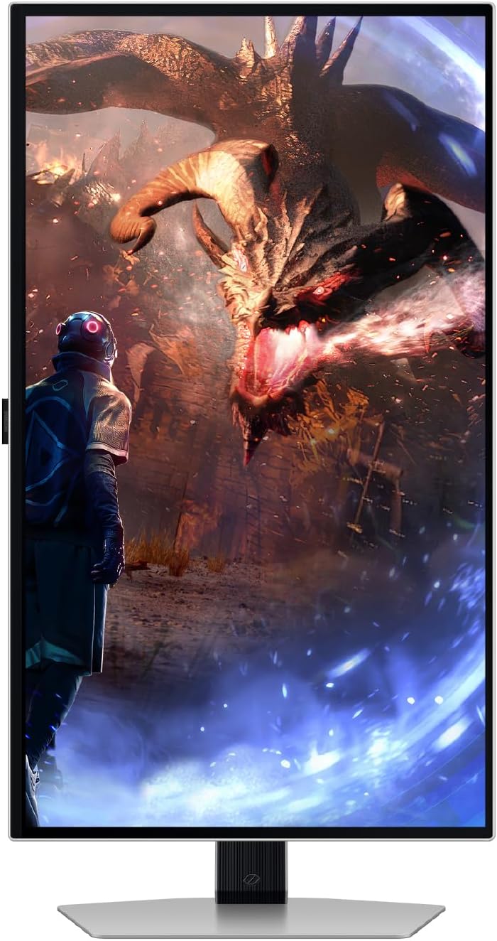 Samsung 27” Odyssey OLED G6 (G60SD) Series Gaming Monitor with QHD & QD-OLED, 360Hz 0.03ms, AMD FreeSync Premium Pro, Anti-Glare, Sleek Design, Cooling System, 3 Year Warranty, LS27DG602SNXZA