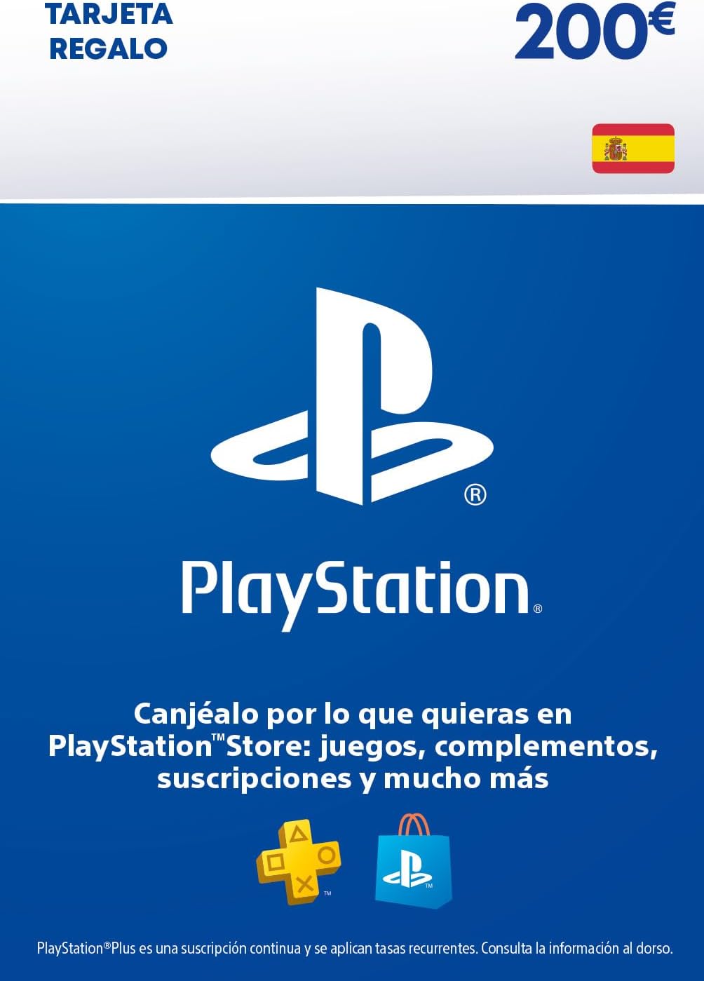 10€ PlayStation Store Tarjeta Regalo | PSN Cuenta española [Código por correo]