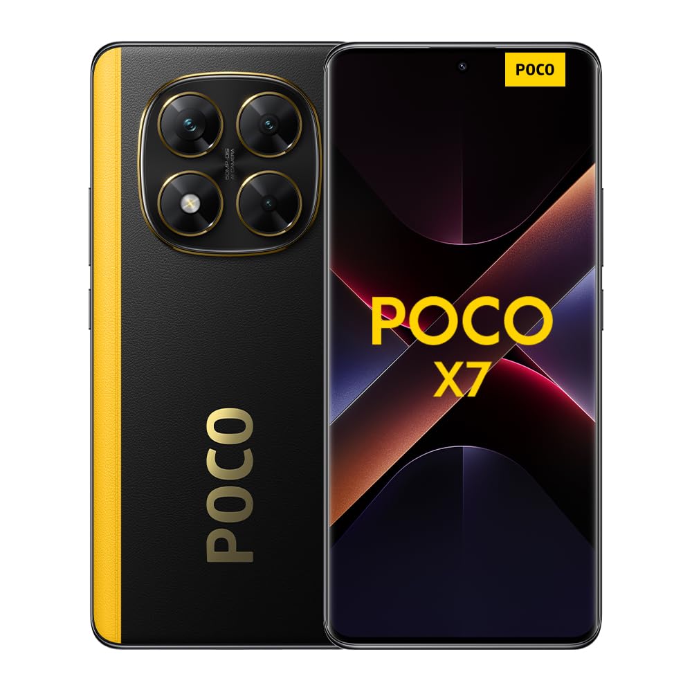 XIAOMI POCO X7 - Smartphone de 12+512GB, Pantalla CrystalRes 1.5K AMOLED Curva, MediaTek Dimensity 7300-Ultra, Cámara de 50 MP, Carga Turbo de 45W, Cargador no Incluido, Plata (Versión ES)