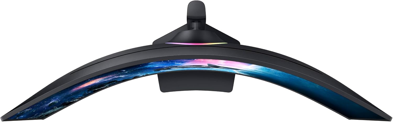 Samsung 49” Odyssey G9 Series DQHD 1000R Curved Gaming Monitor, 1ms(GtG), VESA DisplayHDR 1000, 240Hz, AMD FreeSync Premium Pro, Height Adjustable Stand, Ultrawide Screen, LS49CG954ENXZA, 2024