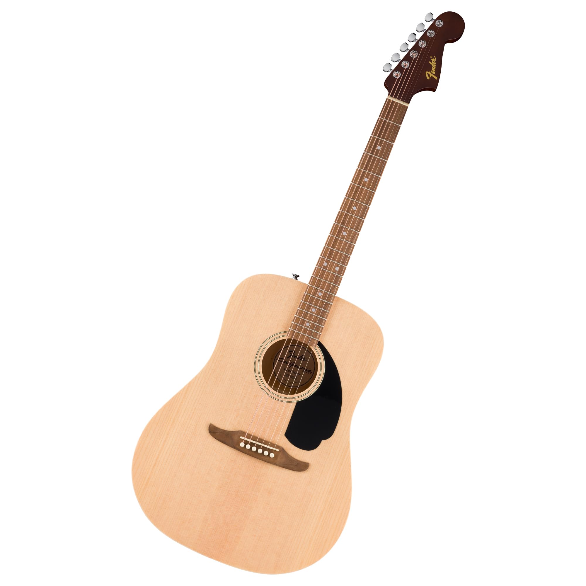 Fender California Debut Redondo Dreadnought Acoustic Guitar, Spruce Top, Black Pickguard, 2-Colour Sunburst