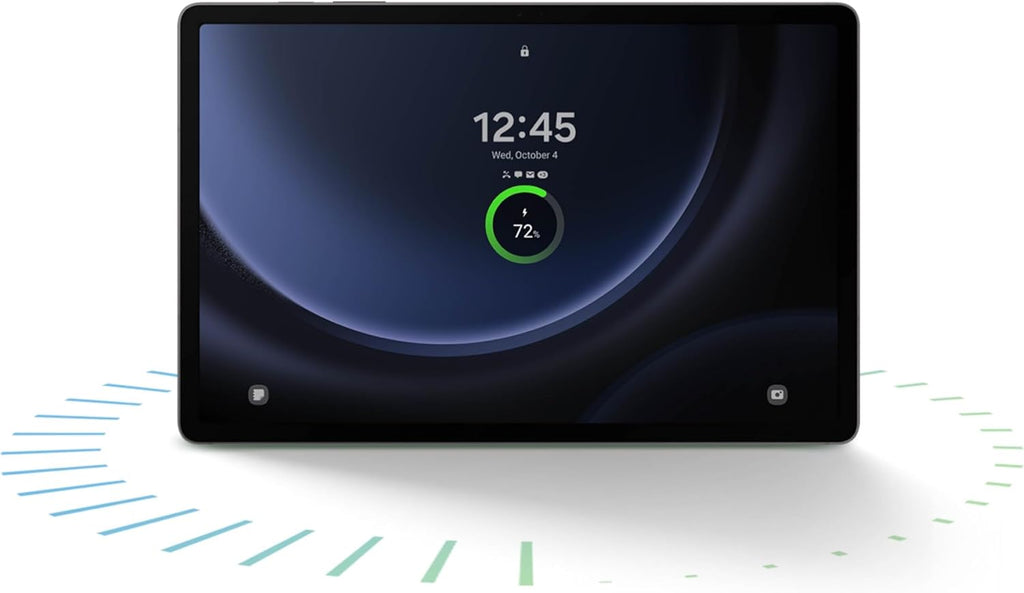 Samsung Galaxy Tab S9 FE+ Plus 12.4” 256GB Android Tablet, Long Battery Life, Powerful Processor, S Pen, 8MP Camera, Lightweight Durable Design, Expandable Storage, US Version, 2023, Gray