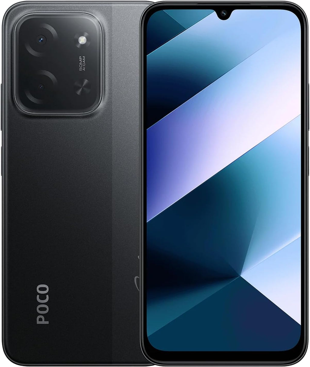 XIAOMI POCO C85 4G Smartphone 8+256GB,Batterie 6000mAh,6.9" 120hz écran immersif,MediaTek G81 Ultra,50MP AI Double Caméra, IP64,Noir