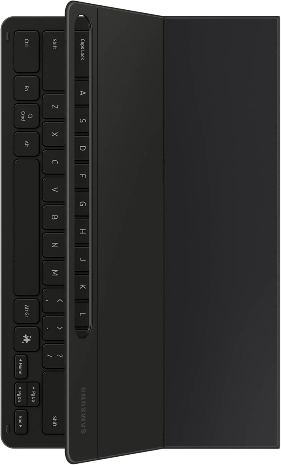 Samsung Galaxy Tab S10+ Book Cover Keyboard Slim AI Key - AI Key for Galaxy Tab S10+ | S10+ 5G | S9+ | S9+ 5G | S9 FE+ | S9 FE+ 5G, Slim and Lightweight Design, US Version, Black