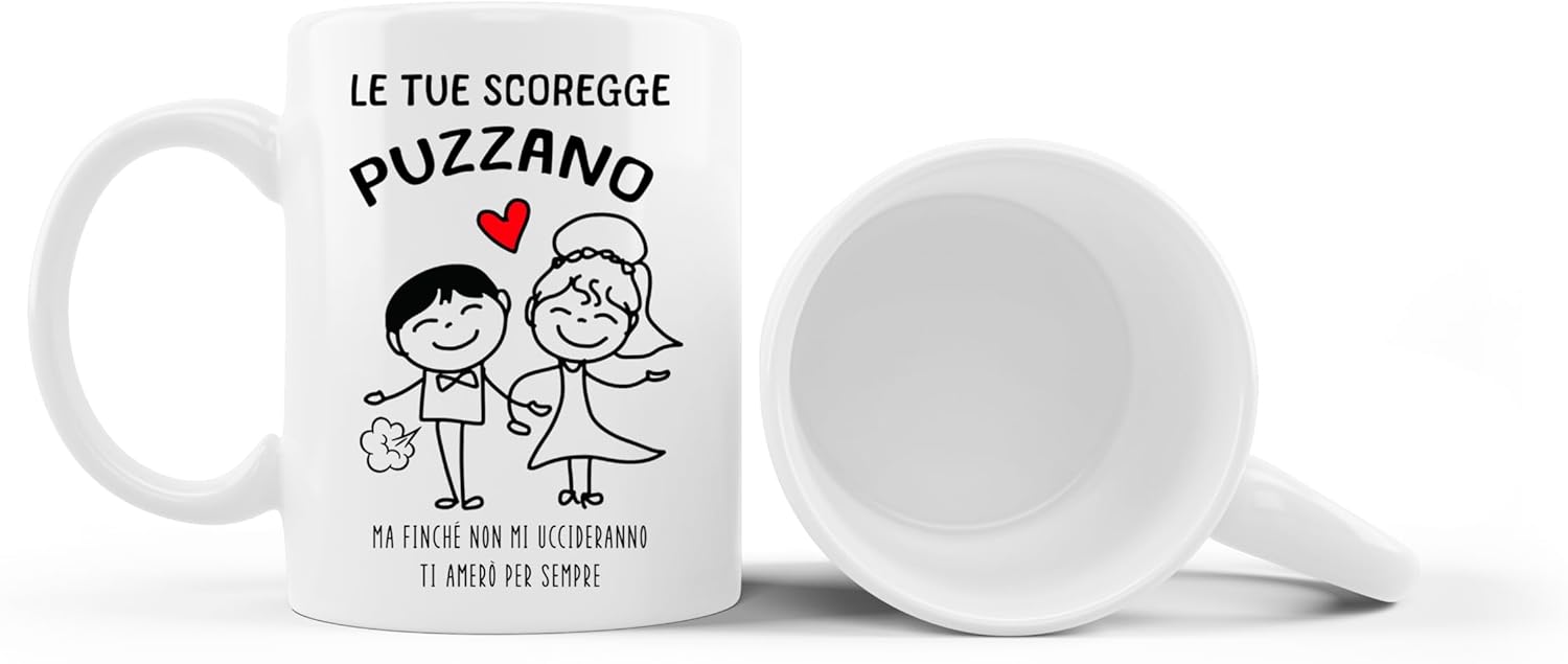 Jungle Mug Canecas marido e mulher, os seus s são péssimos, canecas de namorado, ideia para presente de festa de aniversário, ideias para presentes originais de Natal, canecas (brancas)