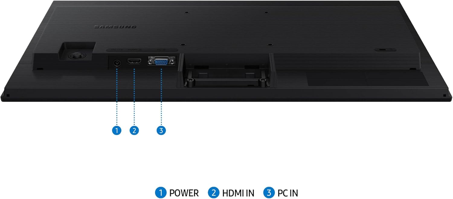 Samsung 22" (S30GD) Essential Monitor with IPS Panel and Tilt Only Stand, 100Hz Refresh Rate, Ergonomic Design, Advanced Eye Care, Game Mode, LS22D304GANXZA