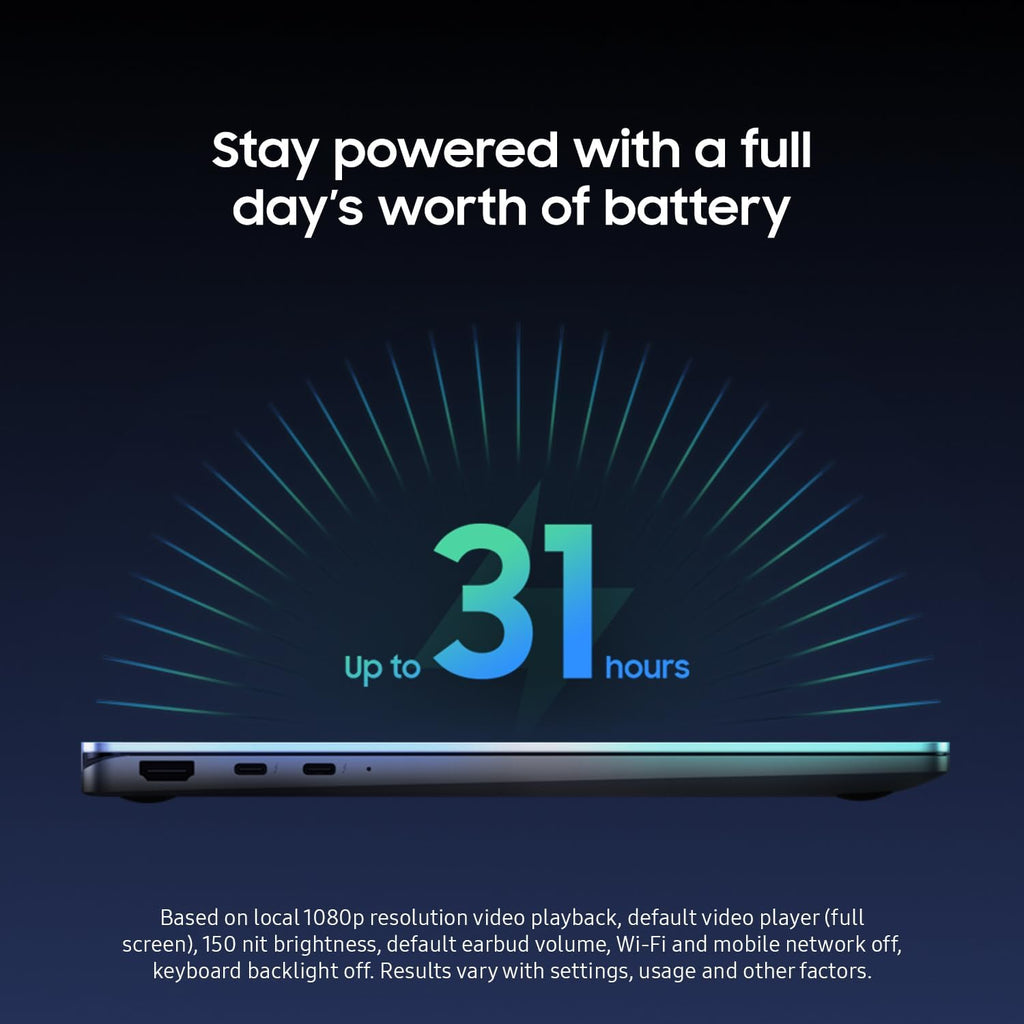 Samsung 15.6” Galaxy Book5 360 Copilot AI Laptop PC Computer, FHD AMOLED Touchscreen, 16GB / 512GB, Dolby Atmos Quad Speakers, All-Day Battery Life, NP750QHA-KA1US