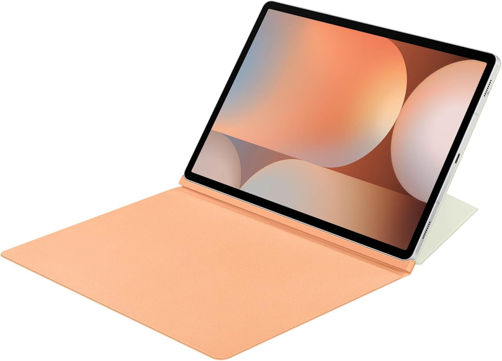 SAMSUNG Galaxy S10+ | Tab S9+ | S9FE+ Smart Book Cover, Tablet Protection Case, Portrait and Landscape Modes, Detachable Platform, Auto Screen On/Off, US Version, Orange