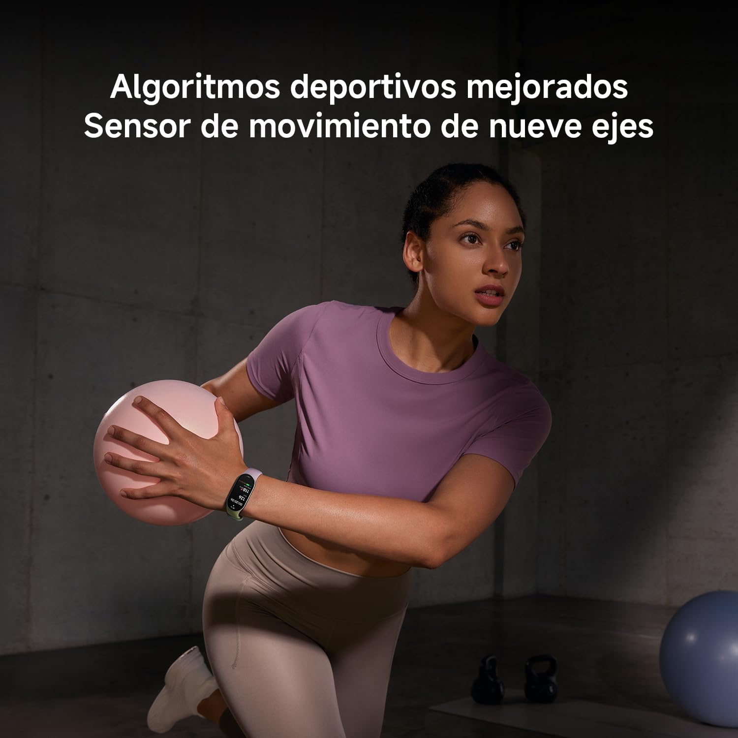 Xiaomi Smartband 10, Pantalla AMOLED de 1,72”, Carga rápida, 150+ Modos Deportivos, Monitorización de Salud y sueño, HyperOS 2.0, Impermeable 5ATM, Brújula