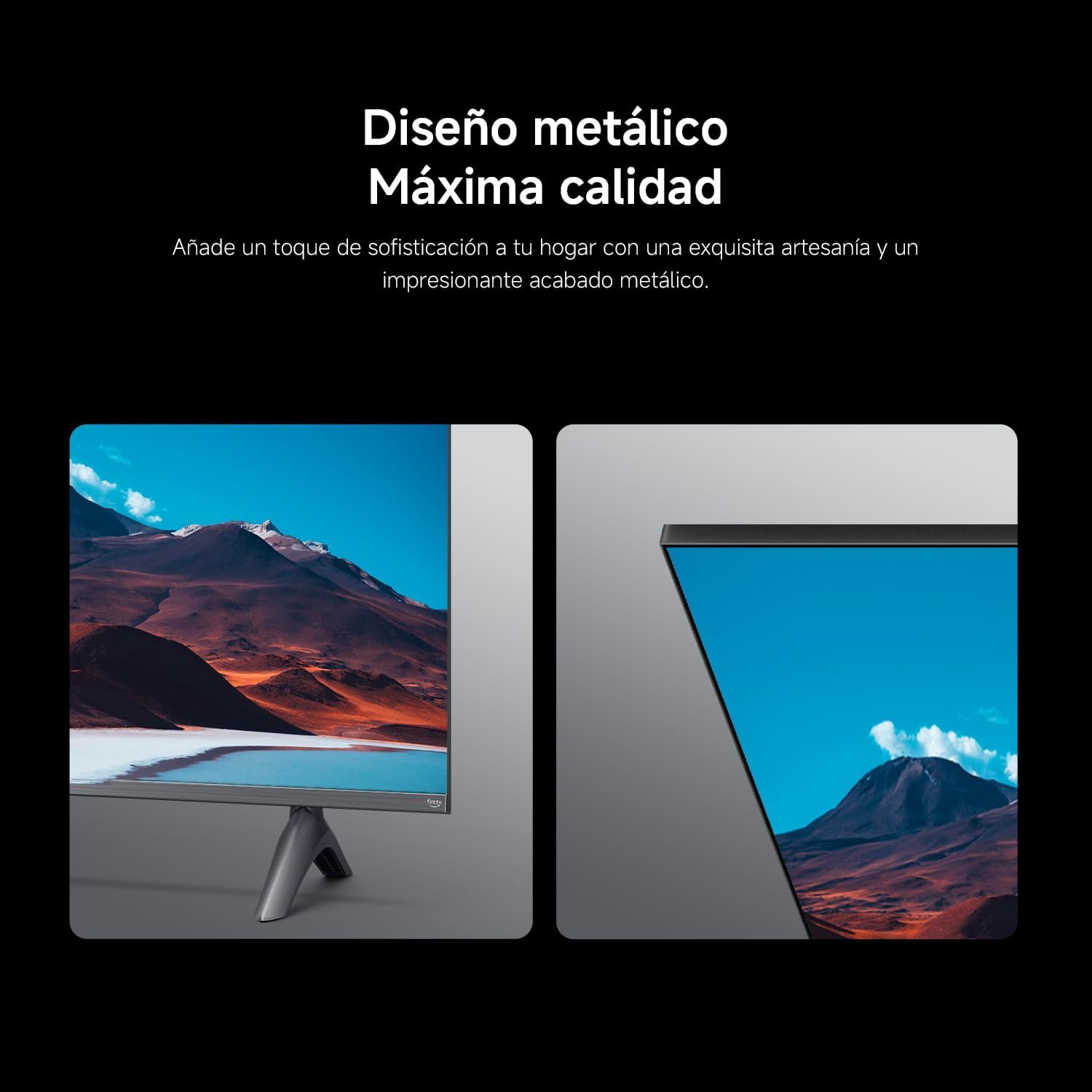 XIAOMI TV F 43, 43 Pulgadas (109 cm), 4K UHD, Smart TV, Fire TV, Control por Voz Alexa, HDR10, MEMC, 2GB+32GB, Compatible con Apple AirPlay, 2025