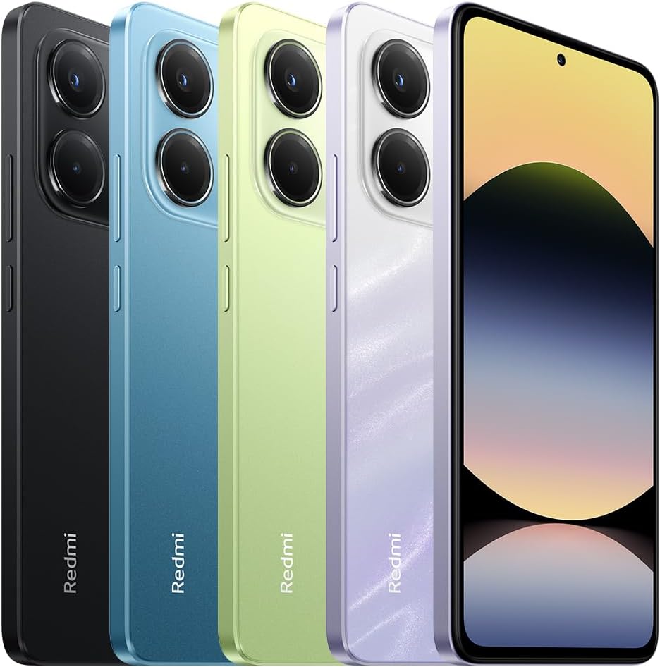 XIAOMI Red Rice Note 14 4G NFC 8GB + 256gb versión Global del teléfono Inteligente 6.67 Pulgadas amoled 120hz 108mp 5500mah Carga rápida Negra (sin Cargador)