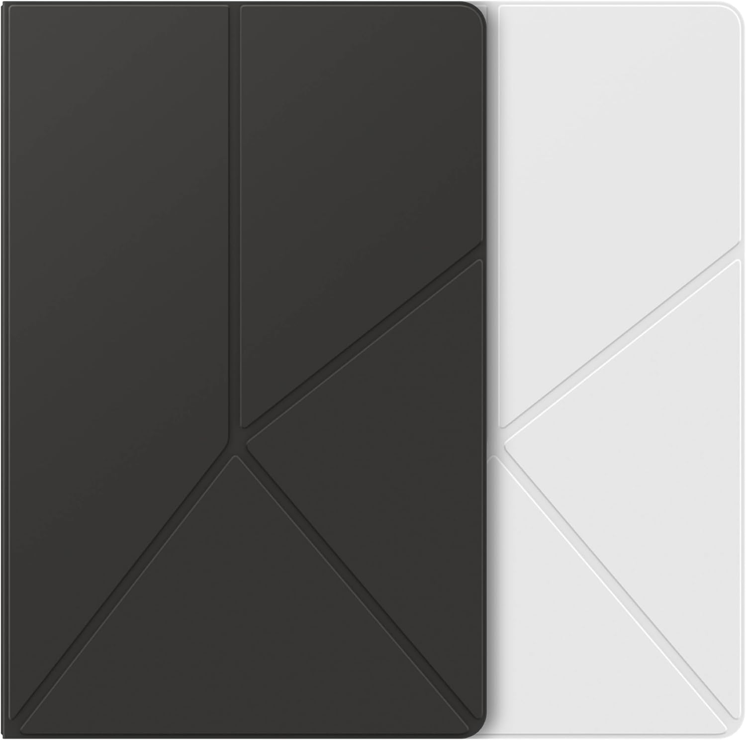 Samsung Galaxy Tab S11 Smart Book Cover Tablet Case, Minimalist Style, Slim and Sleek, Foldable Stand, US Version, White