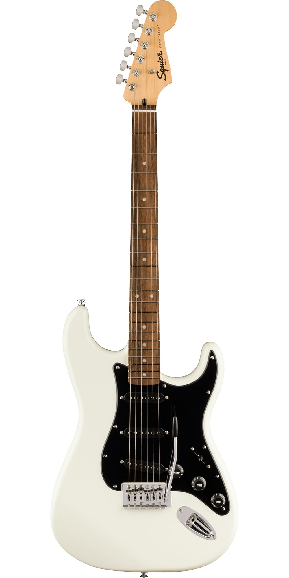Squier by Fender Sonic Stratocaster Pack de Guitarra Eléctrica, Diapasón de Arce, Negro, Funda, Amplificador Squier Frontman 10G - 230V EU, Incluye cursos virtuales gratuitos en Fender Play