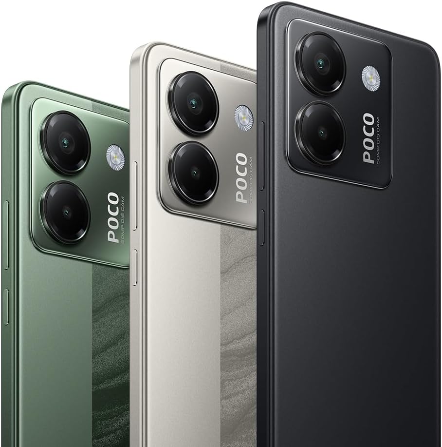 XIAOMI POCO M7 Pro 5G - Smartphone de 12+512GB, Cámara de 50 MP Sony con OIS, Pantalla AMOLED de 6,67" 120 Hz, Carga Turbo de 45W, Cargador no Incluido, Plata (Versión ES)