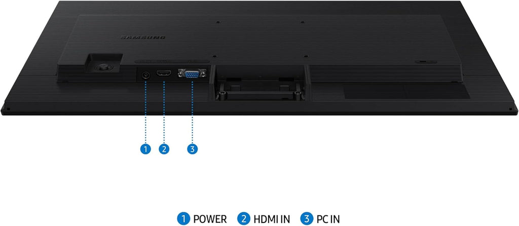 Samsung 24" (S30GD) Essential Monitor with IPS Panel and Tilt Only Stand, 100Hz Refresh Rate, Ergonomic Design, Advanced Eye Care, Game Mode, LS24D304GANXZA