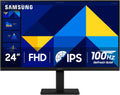 Samsung 24" (S30GD) Essential Monitor with IPS Panel and Tilt Only Stand, 100Hz Refresh Rate, Ergonomic Design, Advanced Eye Care, Game Mode, LS24D304GANXZA