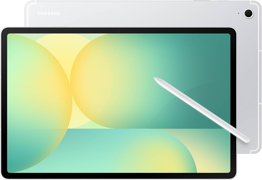 SAMSUNG Galaxy Tab S10 FE+ 13.1” 256GB WiFi Android Tablet, Large Display, Long Battery Life, Exynos 1580 Processor, IP68, Water-Resistant, 90 Hz Refresh, S Pen for Note-Taking, US Version, Silver