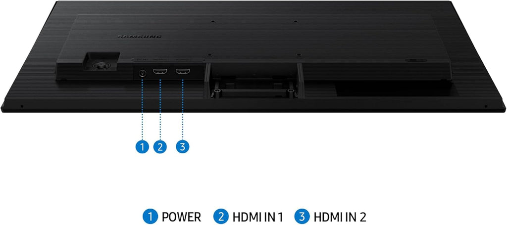 Samsung 24" S3 (S32GF) FHD High Resolution 120Hz Monitor with IPS Panel, Flicker Free, Eye Saver Mode, LS24F320GANXZA, 2025
