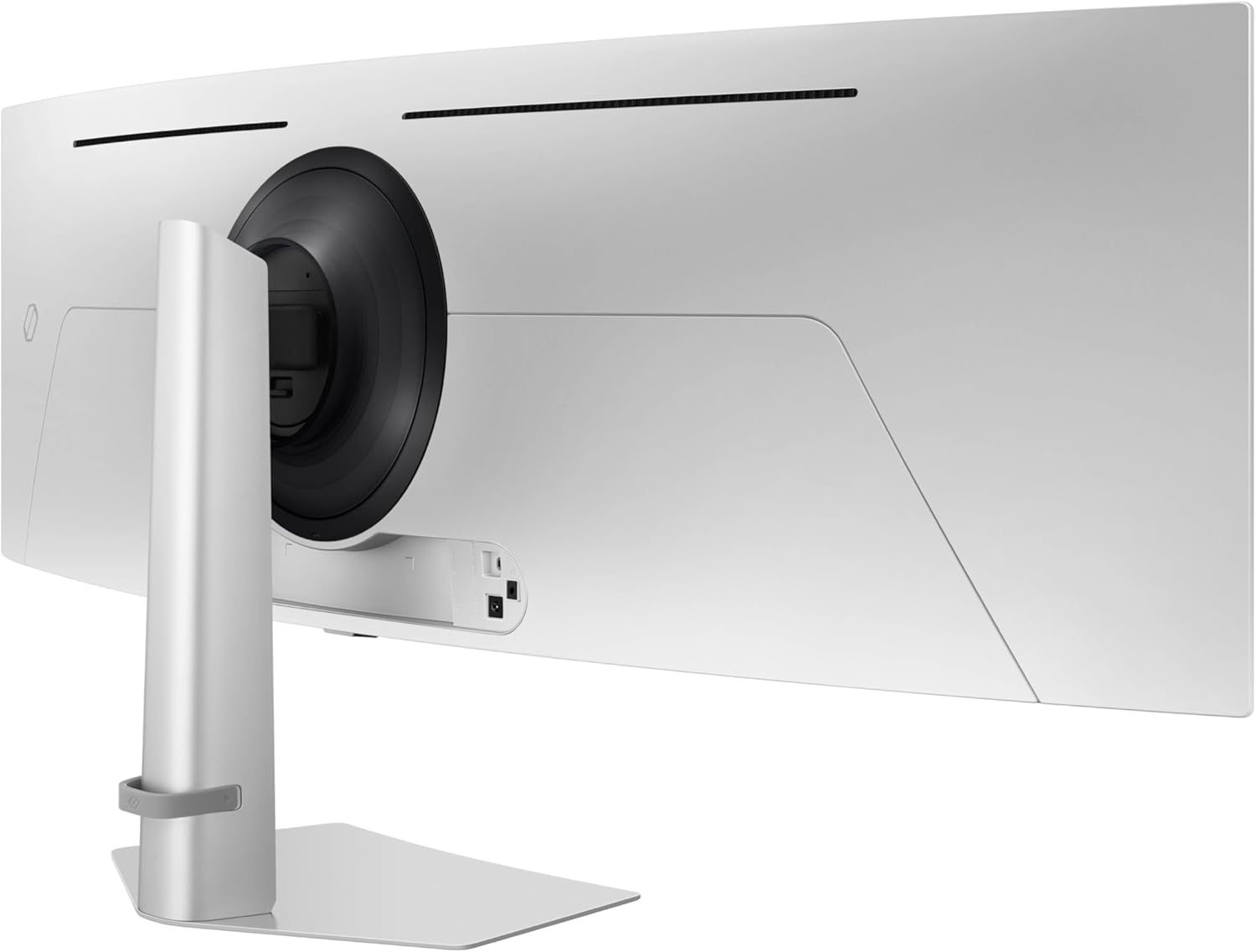 Samsung 49" Odyssey OLED G9 (G91SD) Dual QHD QD-OLED G-Sync Compatible Curved Gaming Monitor, 144Hz, 0.03ms, AMD FreeSync Premium Pro, Ergonomic Stand, 3 Year Warranty, LS49DG910SNXZA, 2024