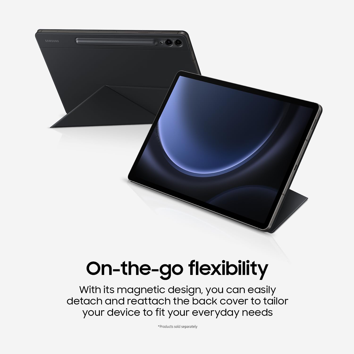 Samsung Galaxy Tab S9 FE 10.9” 256GB WiFi Android Tablet, Large Display, Long Battery Life, Powerful Processor, S Pen, 8MP Camera, Lightweight Durable Design,Expandable Storage,US Version,2023 Silver