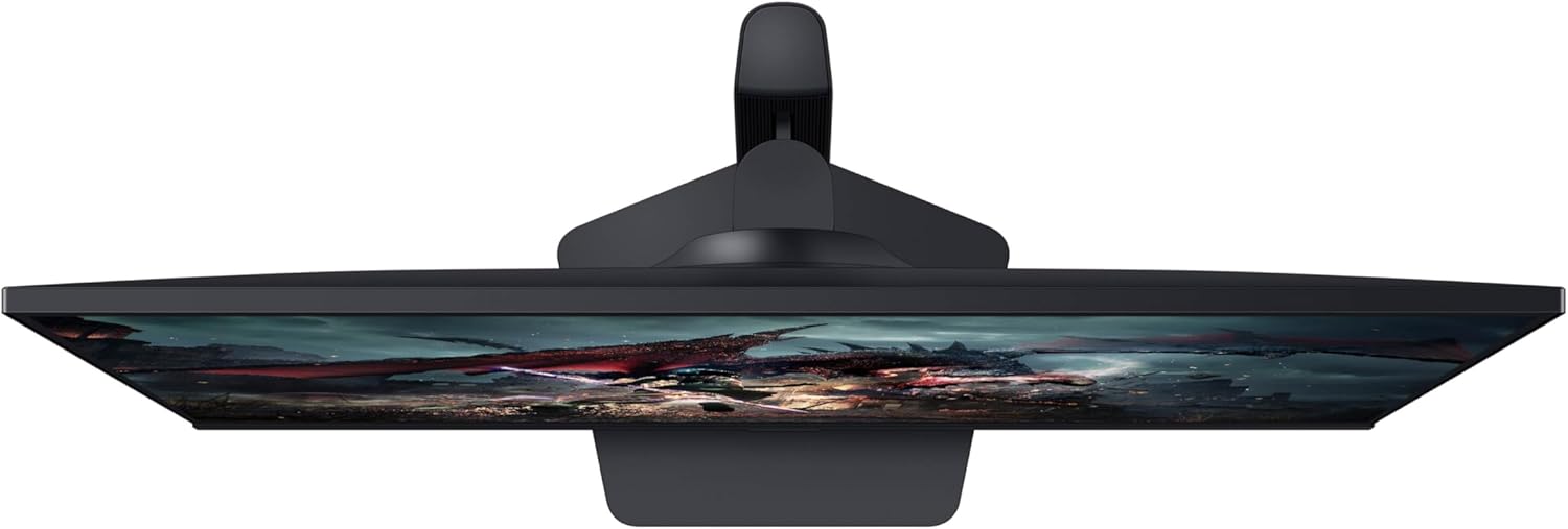 SAMSUNG 32-Inch Odyssey G50D Series QHD Fast IPS G-Sync Compatible Gaming Monitor, 1ms, VESA DisplayHDR 400, 180Hz, AMD FreeSync, Adjustable Stand, Eye Saver Mode, LS32DG502ENXZA, 2024