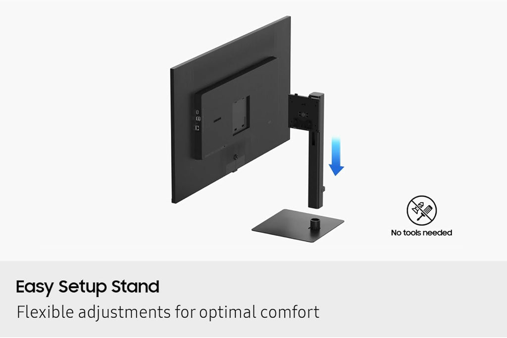 Samsung 37” ViewFinity S8 (S80UD) 4K UHD HDR10 High Resolution Monitor with USB-C and Ergonomic Design, Built-in KVM Switch, Intelligent Eye Care, LS37D800UANXZA, 2025