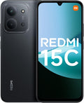 XIAOMI Redmi 15C Smartphone Móvil 4+128GB Pantalla de 6.9" 120Hz cámara IA de 50MP batería de 6000mAh Carga rápida de 33W procesador Octa-Core Negro