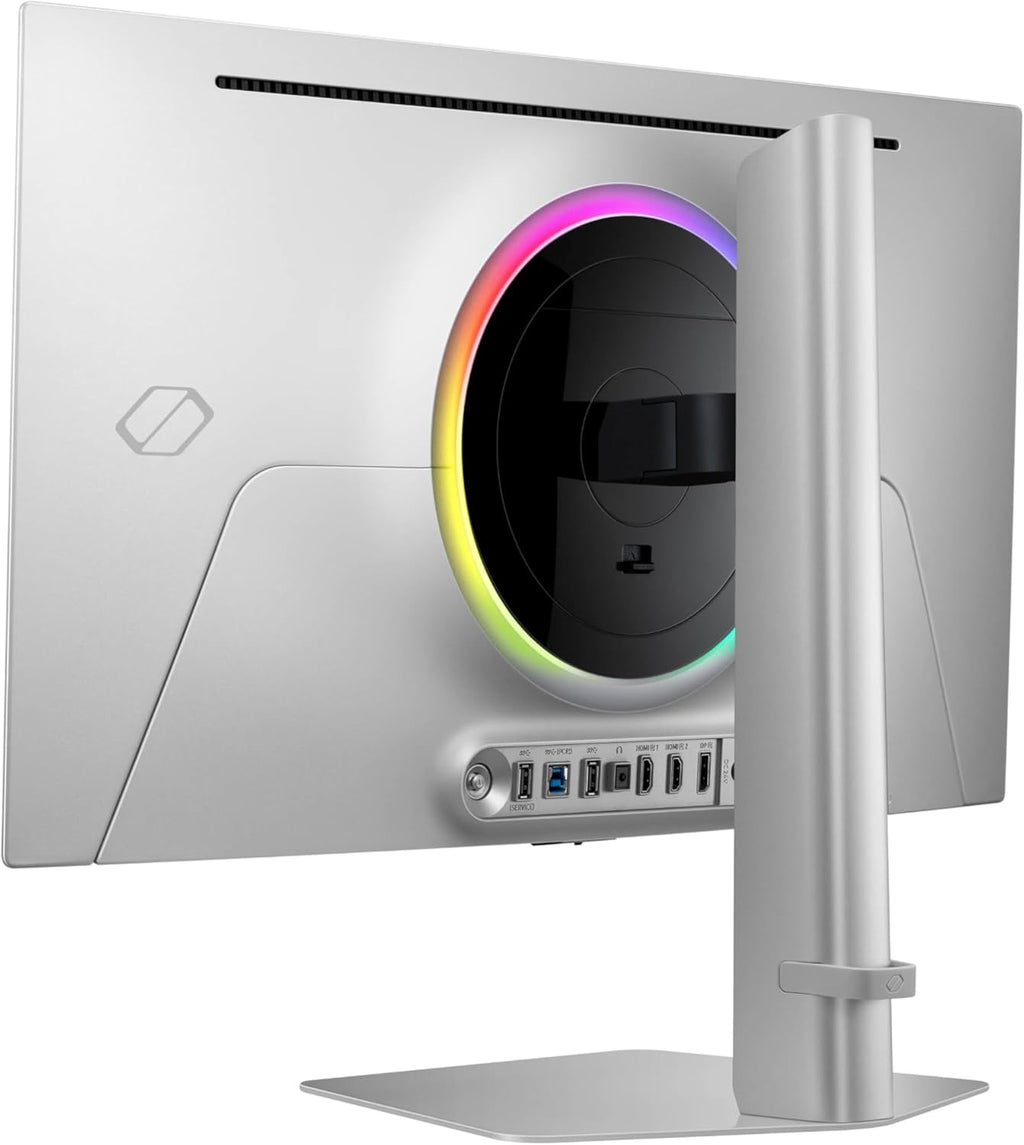 SAMSUNG 27-inch Odyssey QD-OLED G8 (G81SF), 4K, 240Hz, Gaming Monitor, 0.03ms Response Time, DisplayHDR True Black 400, AMD FreeSync™ Premium Pro, Ergonomic Stand, LS27FG810SNXZA, 2025