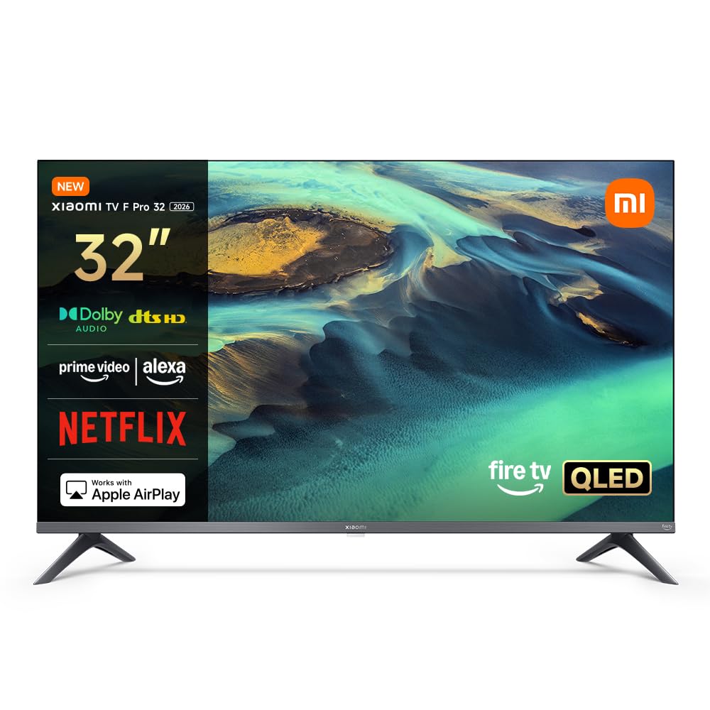 XIAOMI TV F 43, 43 Pulgadas (109 cm), 4K UHD, Smart TV, Fire TV, Control por Voz Alexa, HDR10, MEMC, 2GB+32GB, Compatible con Apple AirPlay, 2025